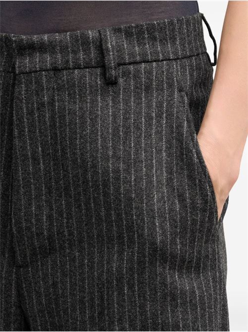 Tailored pinstripe trousers AMI PARIS | FTR423WV00480511